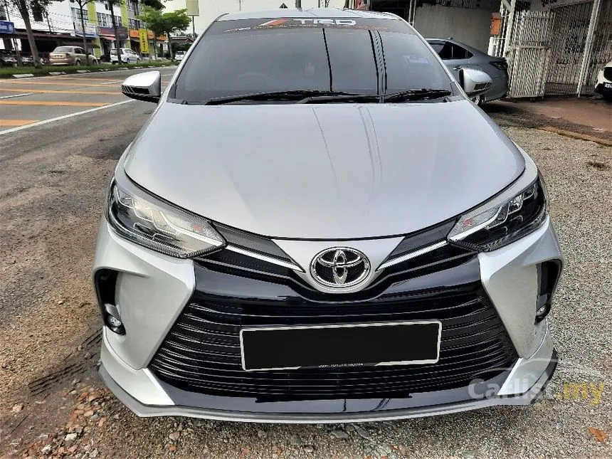 Terpakai 2021 Toyota Vios 1.5 Sedan auto NEW FACE LIFT GRS BODY KIT SPOILER 5 YEARS WARARNTY