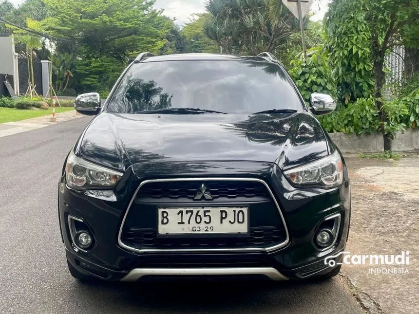 Jual Mobil Mitsubishi Outlander Sport 2018 PX Action 2.0 di Banten Automatic SUV Hitam Rp 195.000.000