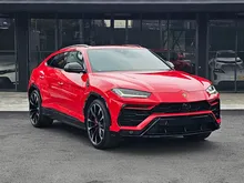 2022 Lamborghini Urus 4.0 SUV, Panoramic Sliding Roof, B&O Sound, 6 Drive Mode, Vacuum Door, Surround Camera, BSM, 2023,  Lambo Urus,  2021, HUD, Red