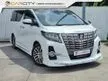 Used 2017 Toyota Alphard 2.5 G S C 1 YEAR WARRANTY FULL SPEC PILOT SEAT LEATHER SUNROOF