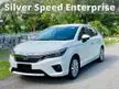 Used 2021 Honda City 1.5 V i-VTEC (AT) [FULL SERVICE HONDA] [FULL LEATHER] [KEYLESS/P.START] [PADDLE SHIFT] - Cars for sale