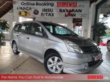 2010 Nissan Grand Livina 1.6 Comfort MPV (A) NO PROCESSING FEE