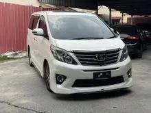 2009 REGISTER 2010 Toyota Alphard 3.5 350G L Package MPV PILOT SEAT SUNROOF MOONROOF (LOAN KEDAI IC SAHAJA)