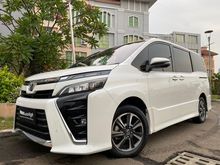2018 Toyota Voxy 2.0 R80 Wagon Nik2018 White On Black Km20rb Antik Sunroof Capt.Seat #AUTOHIGH #BEST DEAL