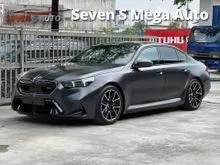 2025 BMW M5 4.4 Sedan PRACTICALITY MEETS PERFORMANCE 727HP MILEAGE 97KM ADAPTIVE SUSPENSION WITH DRIVE MODE SELECTOR B&W SOUND SYSTEM CARBON FIBRE PKG