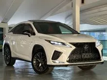 2022 Lexus RX 300 2.0 F Sport SUV (4WD) Unregistered Low Mileage 27K KM Full Spec NEGO NEGO NEGO
