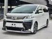 Recon 2018 Toyota Vellfire 2.5 ZG Original Modelista Bodykit - Cars for sale