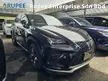 Recon 2019 Lexus NX300 2.0 F Sport 3 LED Moonroof Red Leather Seats Grade 4.5 Bose Sound System Lane Assist Precrashs system Unregistered