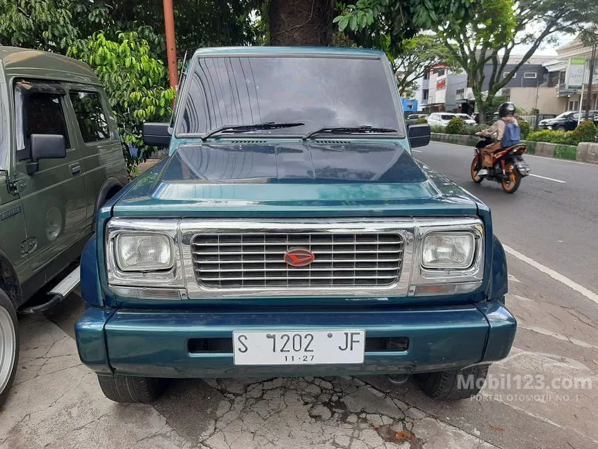 Jual Mobil Daihatsu Feroza 1997 1.6 di Jawa Timur Manual Jeep Hijau Rp 57.500.000