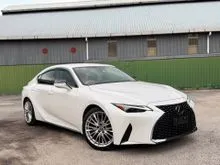 2023 Lexus IS 300 BROWN LEATHER COLD SET