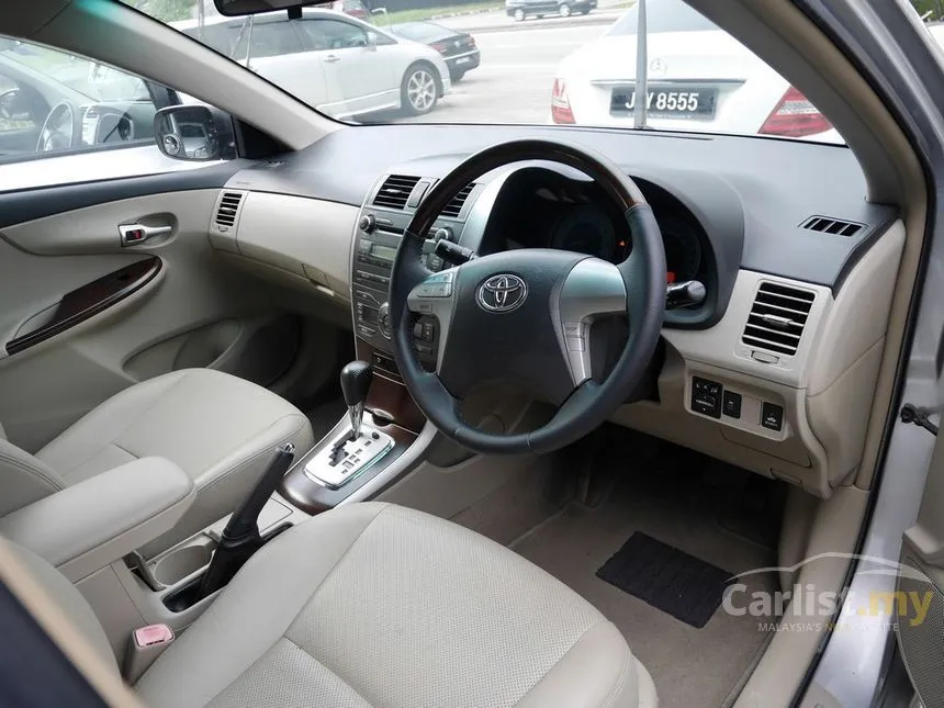 2011 Toyota Corolla Altis G Sedan