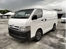 2006 Toyota Hiace 2.5 Panel Van (M) - GOOD CONDITION / FULL SERVICE