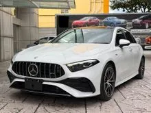 2023 Mercedes-Benz AMG A35 Hatchback 2.0 4MATIC Performance Advanced Package Facelift GRADE 4.5B ONLY 21K KM DUAL TONE AMG BUCKET SEATS