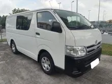 2011 Toyota Hiace 2.5 (M) Semi Panel Van
