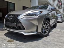 2015 Lexus NX200t 2.0 F Sport SUV Memory Seat Full Leather Sunroof Power Boot Unregister