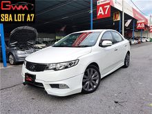 Kia Forte 1.6 SX (A) SPORT PREMIUM SPEC PUSH START PADDLE SHIFT 6 SPEED CAMERA 2013
