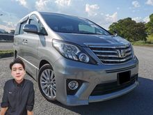 2013/15 Toyota Alphard 3.5 FACELIFT 7 SEATER POWER BOOT SUN MOON ROOF FACELIFT