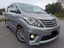 2012/15 Toyota Alphard 3.5 FACELIFT POWER BOOT SUN MOON ROOF AUTO