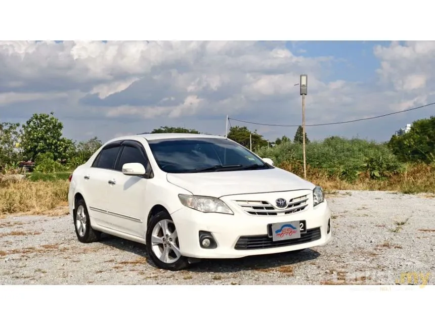 2011 Toyota Corolla Altis G Sedan