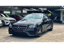 2017 Mercedes-Benz E300 2.0 AMG Premium Plus Coupe P/Roof Burmester Fully Loaded