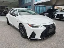 2023 Lexus IS300 2.0 F Sport Mode Black III  RWD #5A #Black Seat #TRD Bodykits