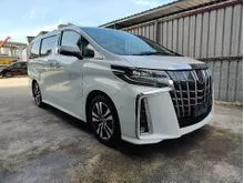 JBL 4CAM 2021 Toyota Alphard 2.5 SC SUNROOF DIM BSM OFFER RAYA UNREG FAST