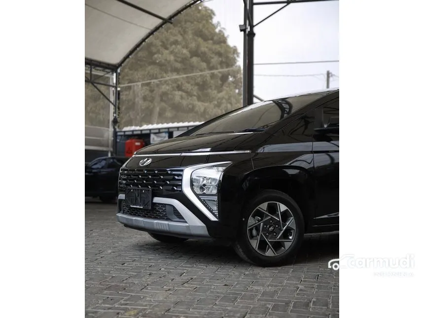 Jual Mobil Hyundai Stargazer 2024 Prime 1.5 di Jawa Barat Automatic Wagon Hitam Rp 285.800.000