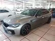 Recon 2021 BMW M5 4.4 Competition Sedan. UK SPEC. Recond UNREG. 25k km only. RARE UNIT. Condition Like new. limited stock in market.