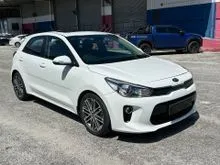 Low Mileage 12k+ per year , 2017 Kia Rio 1.4 (A) MPI Hatchback , UNDER KIA FULL SERVICE RECORD , SUN ROOR , Keyless Entry , Push Start , Reverse Cam
