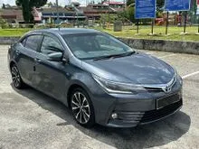 52k KM Mileage , 2017 Toyota Corolla Altis 2.0 V FACELIFT , UNDER TOYOTA FULL SERVICE RECORD , LED-Headlamp , Driver Power Seat , Paddle Shift +/-