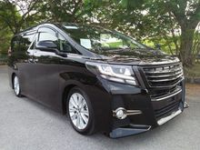 2015 Toyota Alphard 2.5 SA Spec *** Sunroof *** Alphine Player *** Bodykit***