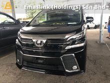 2016 Toyota Vellfire 2.5 ZA Sun Roof 7seats 360view PowerBoot Keyless Push Start 7G