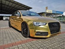 2012 Audi S5 3.0 TFSI Quattro Coupe NEW FACELIFT, LEATHER SEATS (RED), LOW MILEAGE 27K KM, MEMORY SEAT