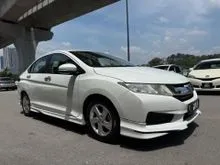 2014 LOAN KEDAI Honda City 1.5 E Sedan (A) MUKA 1000/ WARRANTY/ LEATHER SEAT/ PUSH START/ ANDROID PALYER
