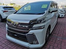2015 Toyota Vellfire 2.5 Z G Edition MPV