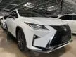 Recon 2019 Lexus RX300 2.0 F SPORT SUV SUNROOF RED LEATHER 3 LED GRADE 4.5B RX300 2.0 F