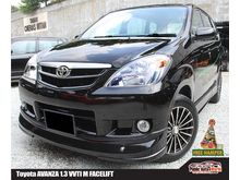 Toyota AVANZA 1.3 (M) VVTi FACELIFT FULL BODYKIT YEAR MAKE 2008