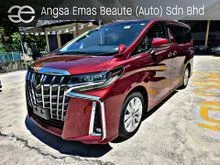 2023 Toyota Alphard 2.5 S Ready Stock Mileage 27k km 8 Years Warranty Free Tinted And Coating
