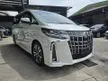 Recon 2018 Toyota Alphard 2.5 SC UNREG JBL 4 CAM GENUINE LEATHER DIM BSM