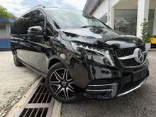 CHAMPION BLACK UNREG NEW 2023 MERCEDES BENZ V300 2.0 AMG LINE SENZATI EXCLUSIVE XLMB MPV BRAND NEW MILEAGE TIP TOP