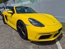 2016 Porsche 718 Boxster 2.0 (A) CBU WARRANTY JUL 2027 PORSCHE MALAYSIA CAR