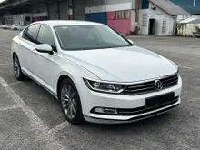 Low Mileage 9k+ per year , 2017 Volkswagen Passat B8 1.8 HIGH SPEC, UNDER VOLKSWAGEN FULL SERVICE RECORD, 2-Power Seat, Power Boot, Full Leather Seat