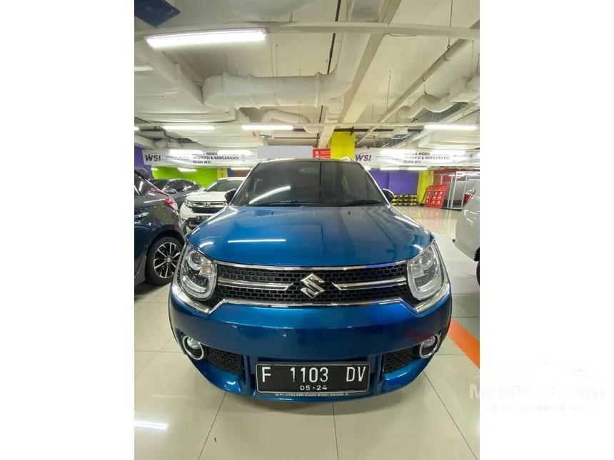 Jual Mobil Suzuki Ignis 2019 GX 1.2 di Jawa Barat Manual Hatchback Biru Rp 105.000.000