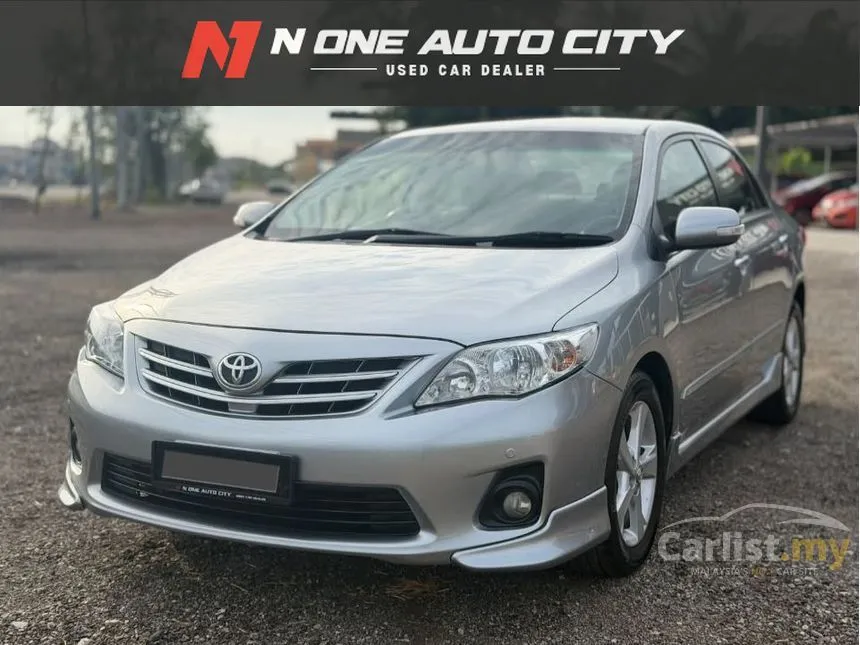 2012 Toyota Corolla Altis G Sedan