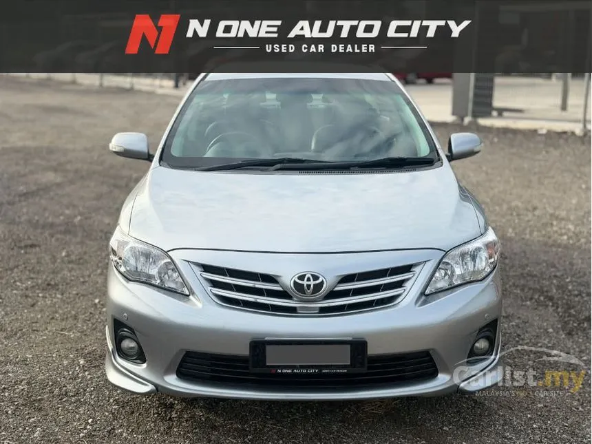2012 Toyota Corolla Altis G Sedan