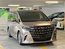 2025 Toyota Alphard 2.5 Z *SUNROOF / SIDE STEP