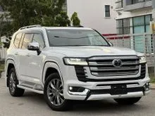 2024 Toyota Land Cruiser 3.4 Petrol ZX 7 Seater SUV Japan Spec Unregistered Modellista Bodykit Beige Interior Sunroof JBL Rear Entertainment