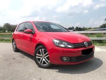 2012 Volkswagen Golf 1.4 TSI ORIGINAL RED 1 OWNER FULL SERVICE