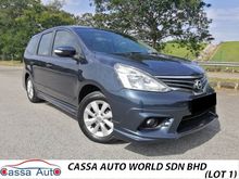 2016 Nissan Grand Livina 1.8 (A) F/SERVICE RECORD / REVERSE CAM
