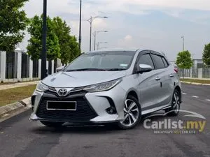 2022 Toyota Yaris 1.5 E Hatchback Facelift Sporty Look Full Bodykits One Owner Only